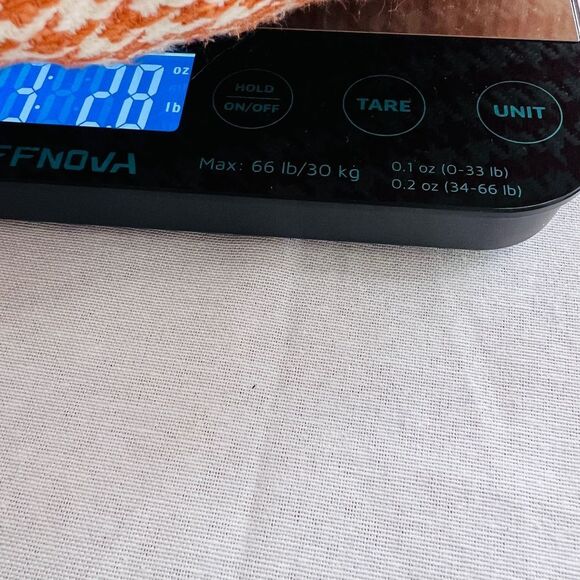 2 Houndstooth Throw Pillows with zipper covers - Orange and White - Picture 8 of 9